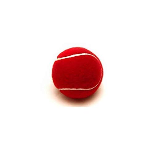 Rockjon Rubber Tennis/Cricket Ball (Red) Standard Size