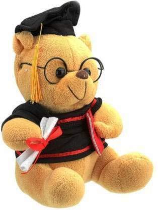 Rockjon Cute Lawyer Teddy Bear Soft Toy for Kids