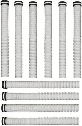 Krullers- Cricket bat Handle White Grip Extra Tacky (Pack of 10)