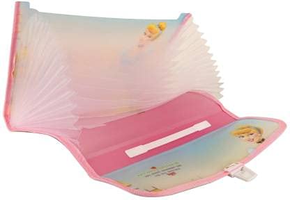 Rockjon- Envelope Folder, Poly-Plastic A4 Documents File Folder Pinkcolor Pack of- 1