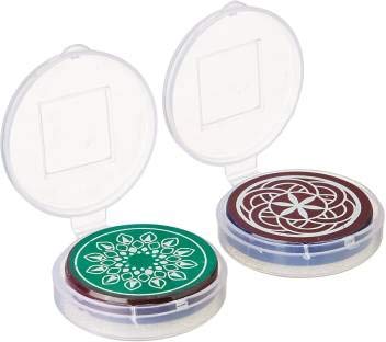 Rockjon-Carrom Tournament Striker with Excellent Re-Bounce, Pack of 2 (Color and Design May Vary as Per Availability)