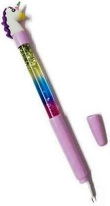 Rockjon Fancy Water Glitter Unicorn Beautiful Gel Pen Set for Kids Birthday Gift/Return Gift (2)