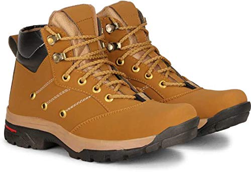 ROCKJON Outdoors, Casuals, High Tops Boots For Men (Beige)