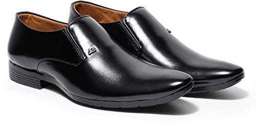 ROCKJON Men’s Formal Shoes Black