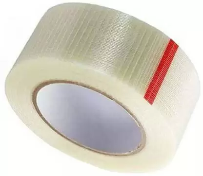 Kiraro Cricket Bat Side Fiber Tape Support Tape (White)