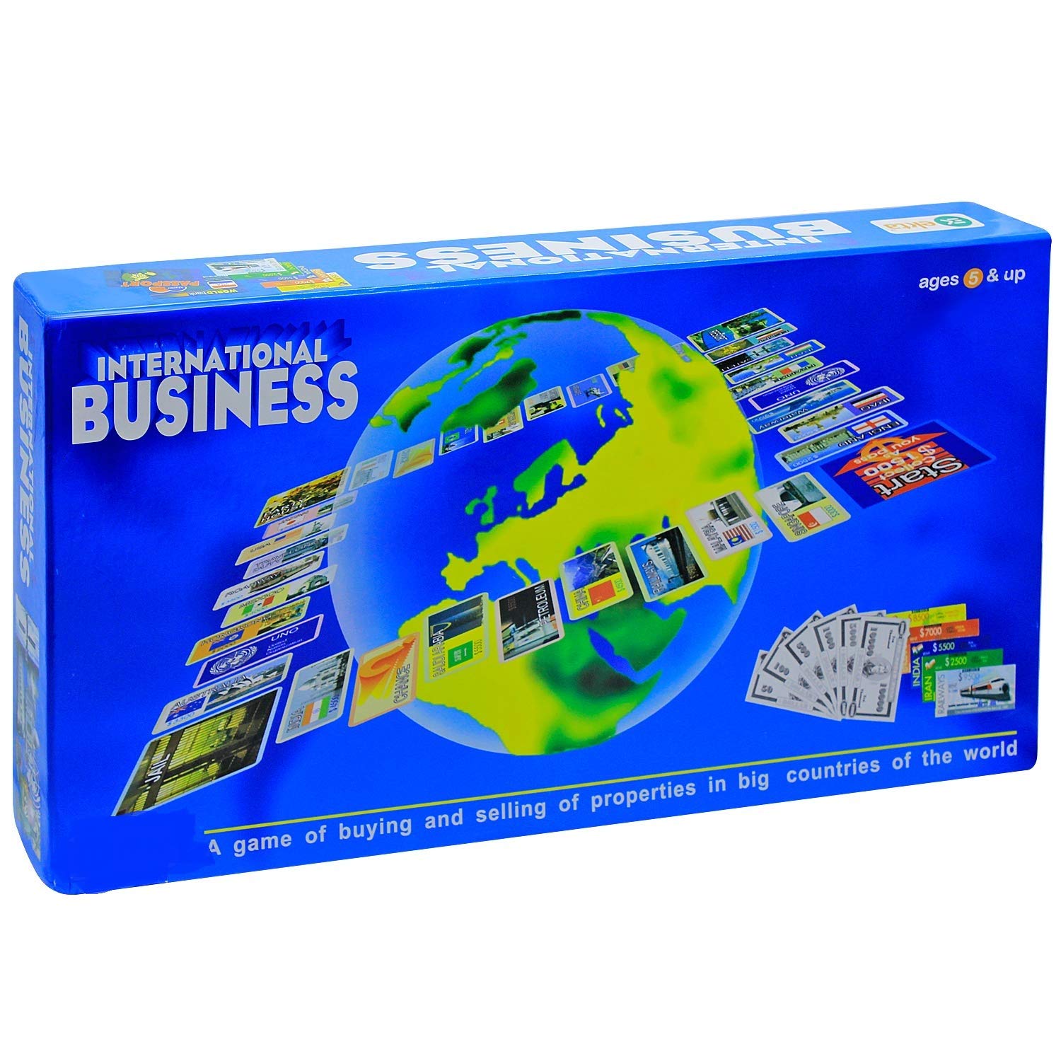 Rockjon International Business A Board Game. Kids Toys Games, Bonanza Game of Money