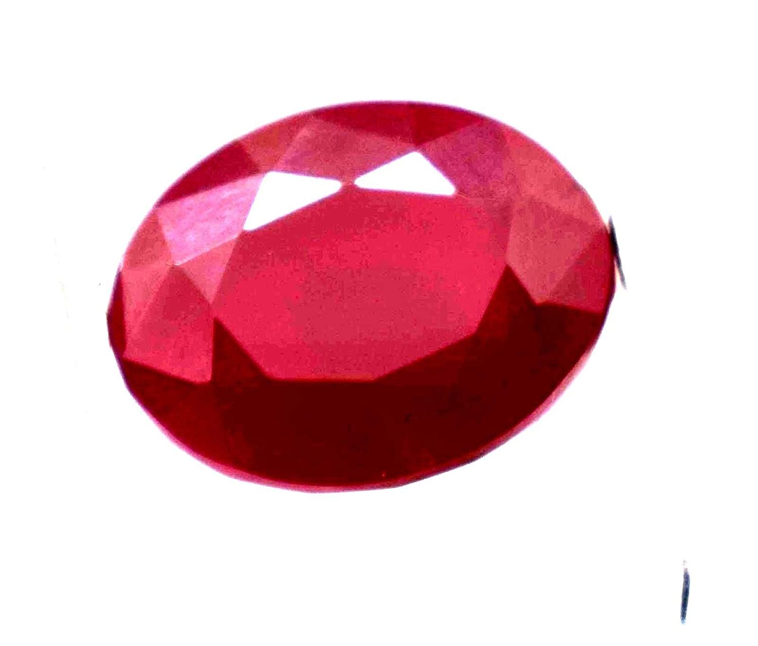 Azagems 8.00 Ratti (7.40 Carat) Ruby (Manikya/Manik/Maanik Stone) 100% Original Certified Natural Gemstone AAA Quality
