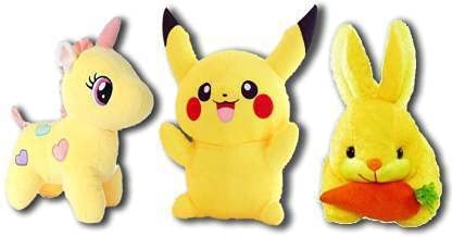 Rockjon- Pikachu Stuffed Toy || Cute Rabbit , Teddy Bear || Stuffed Soft Plush Toy || Original Standard Item (Yellow) Pack f 1