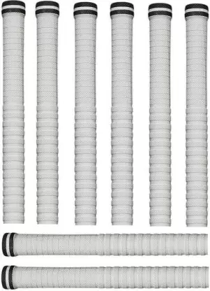 Kiraro Set of 8 Cricket Bat Handle Replacement Grips (Pack of 8) Extra Tacky (Pack of 8)