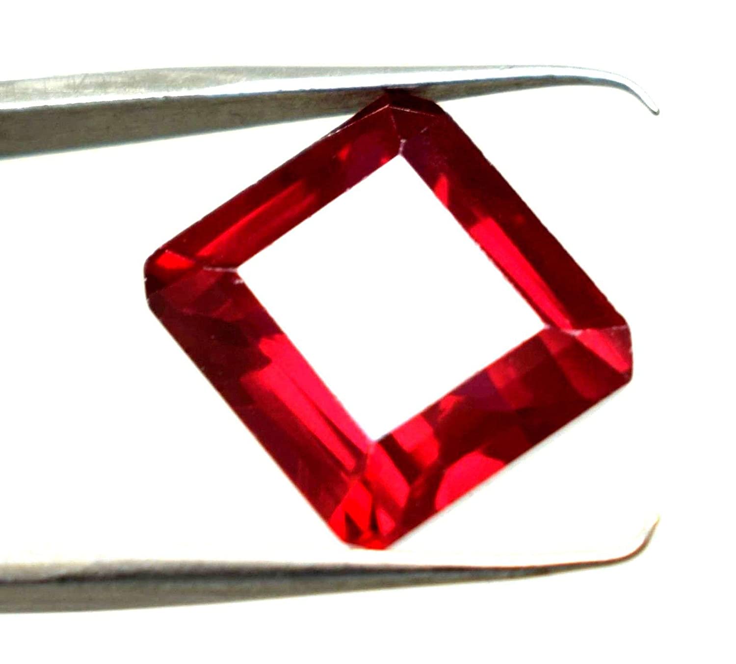 Azagems 13.25 Ratti (12.80 Carat) Ruby (Manikya/Manik/Maanik Stone) 100% Original Certified Natural Gemstone AAA Quality