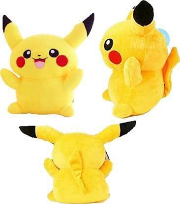 Rockjon- Pikachu Stuffed Toy || Cute Rabbit , Teddy Bear || Stuffed Soft Plush Toy || Original Standard Item (Yellow) Pack f 1