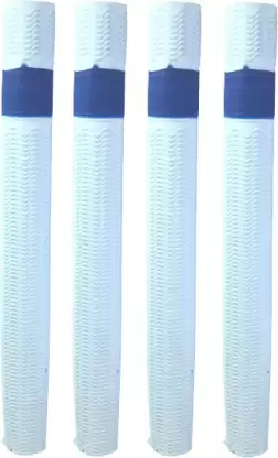 Kiraro Set of 4Cricket Bat Handle Gripper With 1Handle Replacement Grip Fish Cut Style Mesh Grip (Pack of 5)