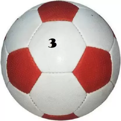 Kiraro Rugby Football – Size: 3 Red & White (Pack of 1)