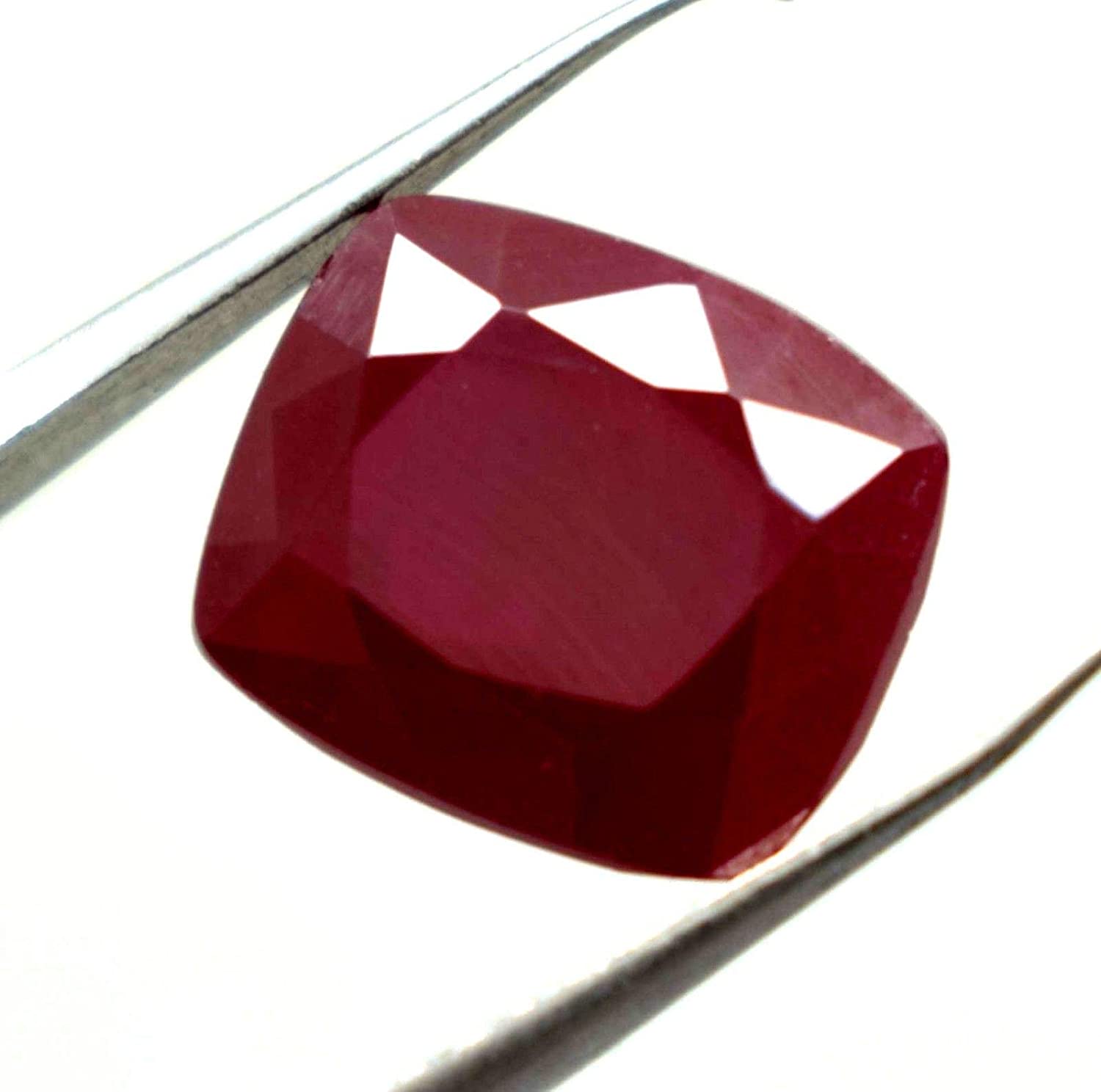 Azagems 6.25 Ratti (6.30 Carat) Ruby (Manikya/Manik/Maanik Stone) 100% Original Certified Natural Gemstone AAA Quality