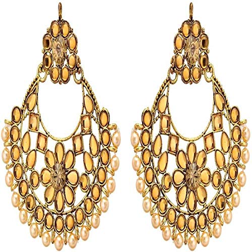 Rockjon Women’s Beautiful Metal Gold-Plated, Jewel Set, for Wedding and Party