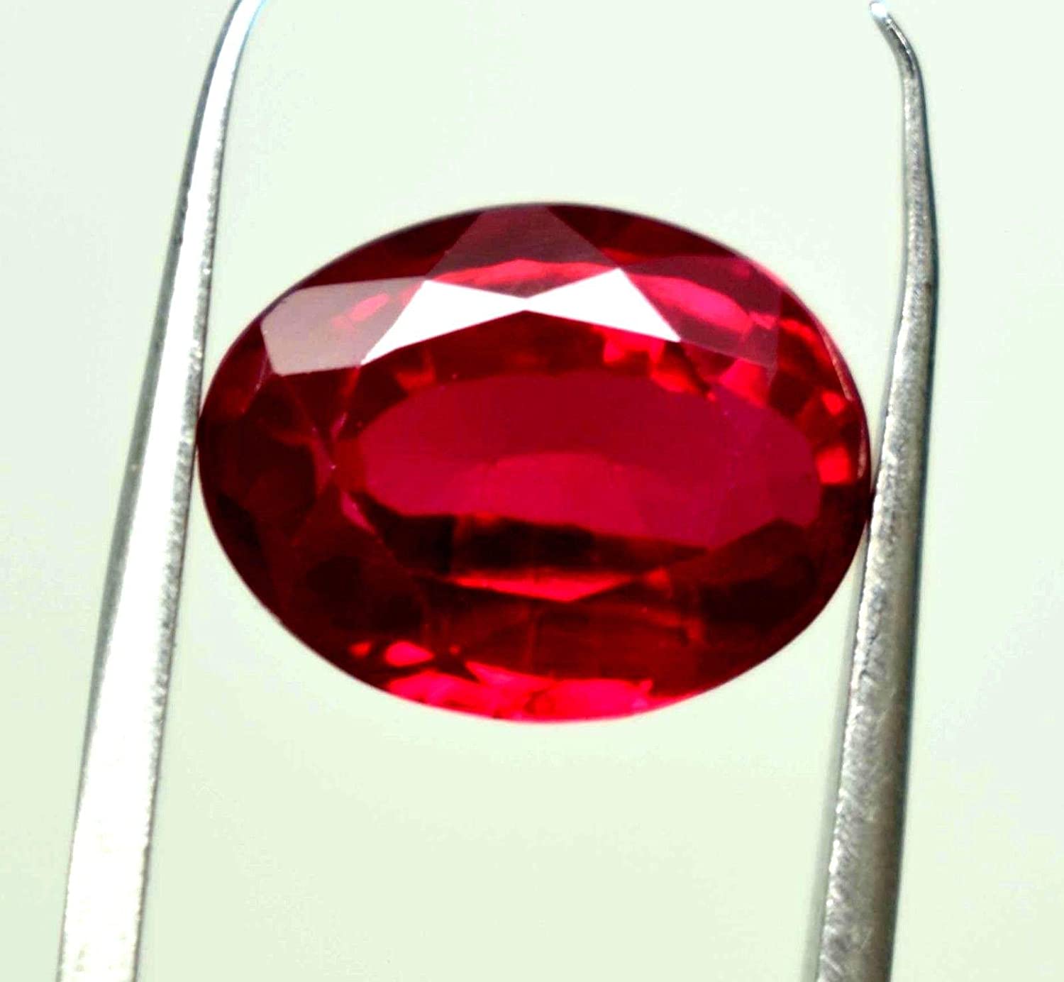Azagems 7.25 Ratti (6.95 Carat) Ruby (Manikya/Manik/Maanik Stone) 100% Original Certified Natural Gemstone AAA Quality