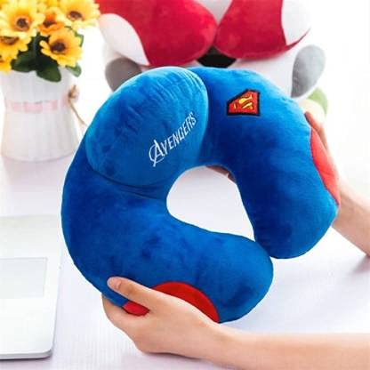 Rockjon- Neck Travel Pillow Multipurpose Dark Blue Color Pack of- 1