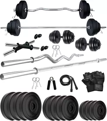 Kiraro 18 kg R.P_3C5S2RA Home Gym Combo