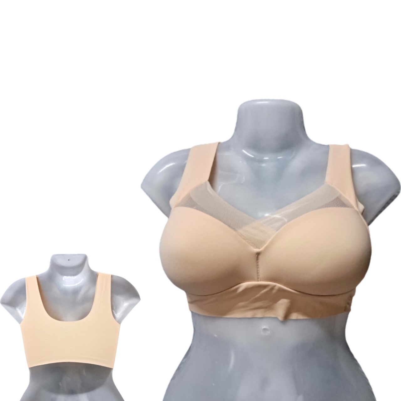 Shapyfy Super Comfy Women’s Seamless Padded Bras | Full Coverage| Skin Friendly Elastic Straps