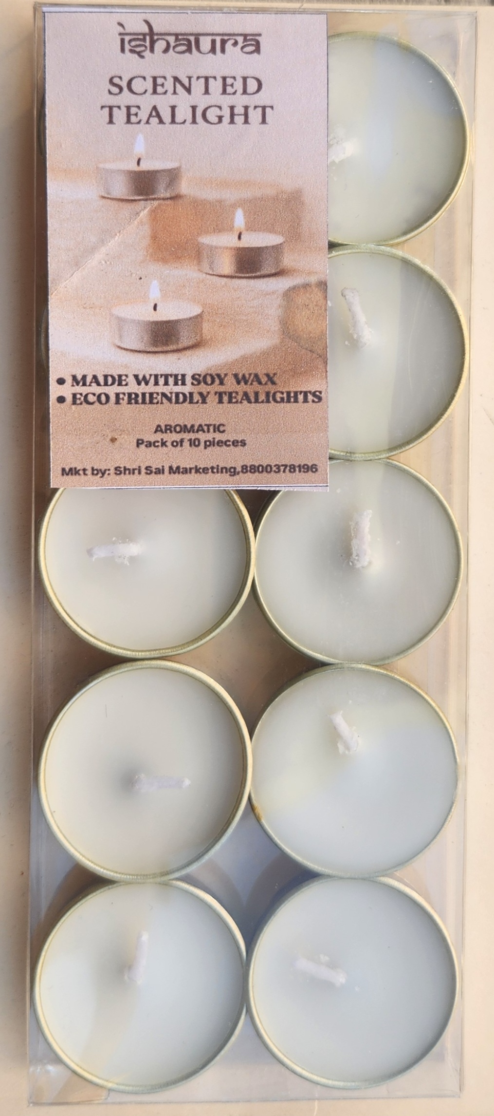 Ishaura Lavender Scented Tea Light